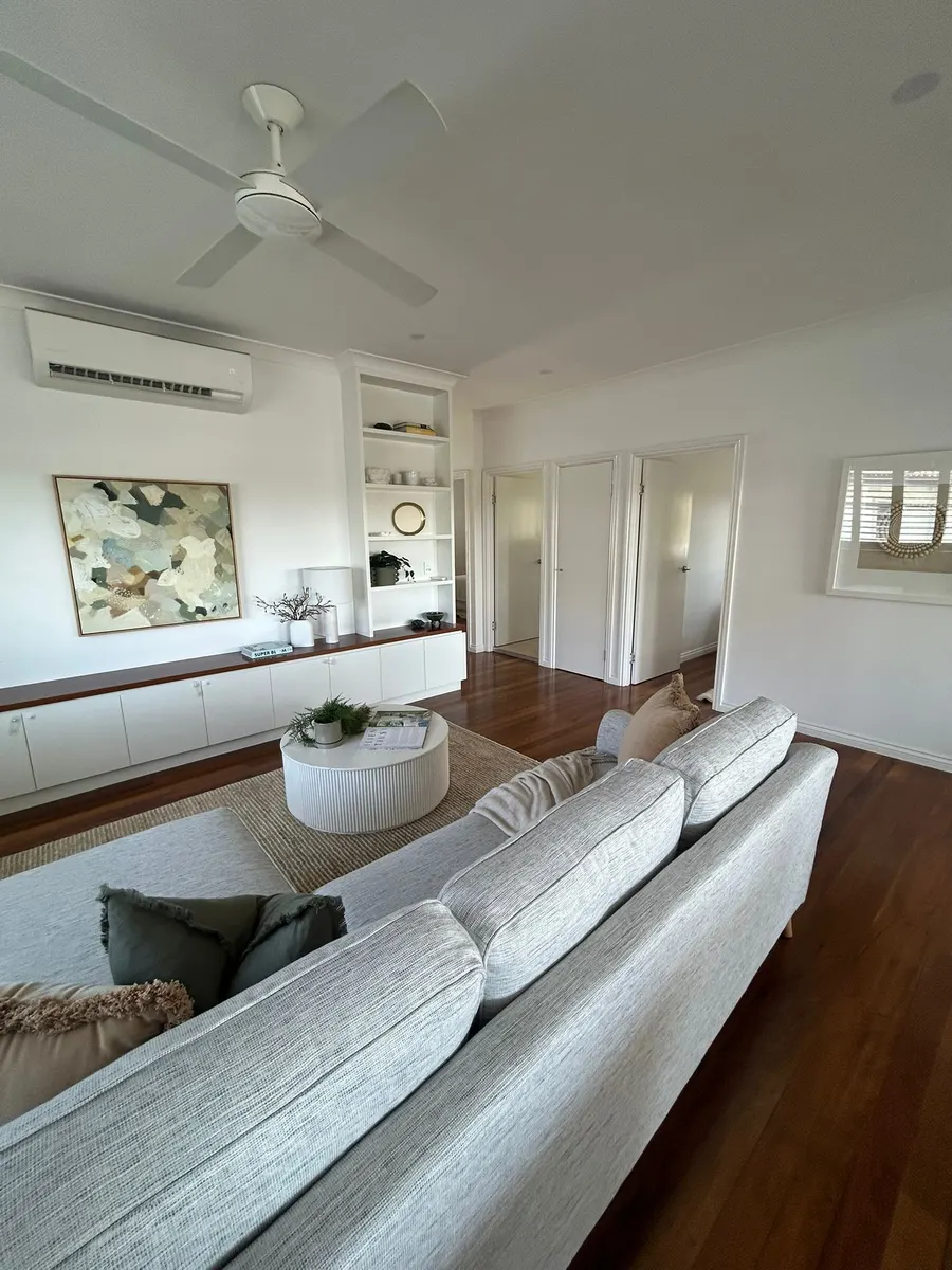 Luxury residential living room cleaned by Samzu