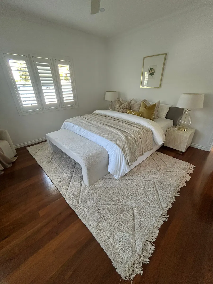 Bedroom cleaned